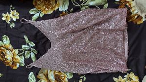 Sparkly Pink Cami Top