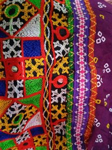 Bohemian Embroidered Maxi Skirt