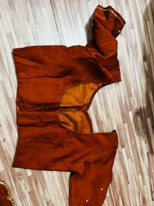 Crushed tissue silk saree new