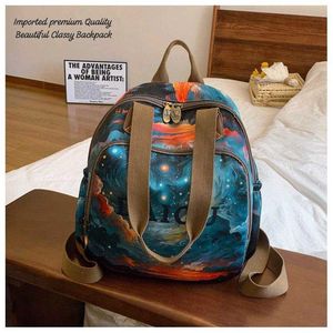 Floral Print Backpack