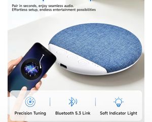 Portable Bluetooth Speaker &amp; Night Light