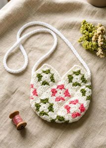 The Bloom-Core Crochet Cat Bag