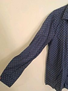 BlackBerrys Men's Printed Long Sleeve Shirt