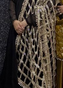 Trendy mirror dupatta