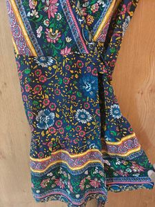Floral Wrap Dress