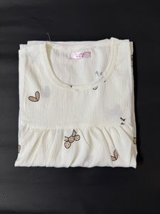 Cute Bunny &amp; Strawberry Night Dress