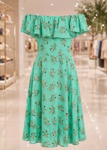 Floral Off-Shoulder Dress