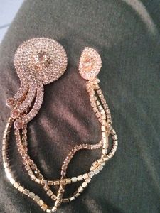 Sparkling Drop Earrings