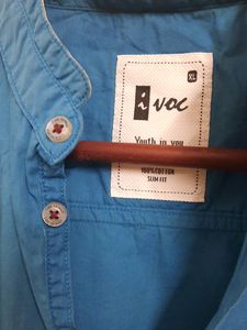 Men Indigo Short Kurta | Length 28