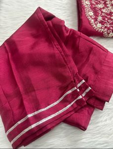 Embroidered Kurta Set with Dupatta