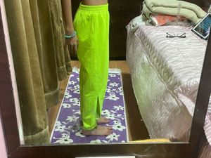 Neon Green Joggers