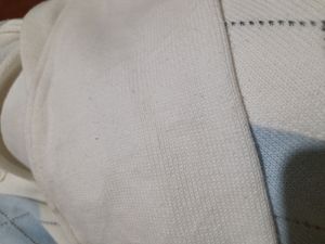 White Pattern Sweater.