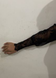 Zara duped lace top