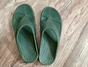 Green Flip Flops