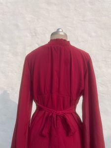Chic Smocked Long Sleeve Dress