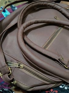 Chic mauve Handbag