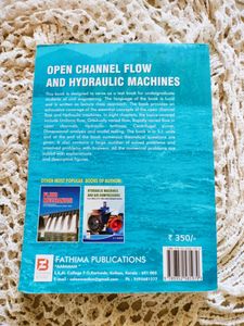 Open Channel Flow And Hydraulic Machines, As Per Syllabus Of APJ Abdul Kalam Technological University