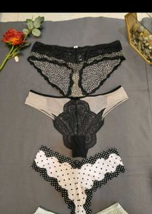 Lace &amp; Pattern Panty Bundle