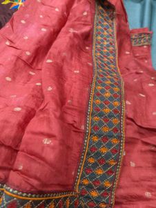Beautiful Red Ethnic dupatta