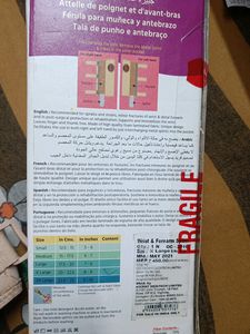WRIST &amp; Forearm Splint