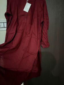 Elegant Maroon Kurta