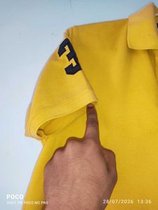 Men's Yellow Polo T-Shirt