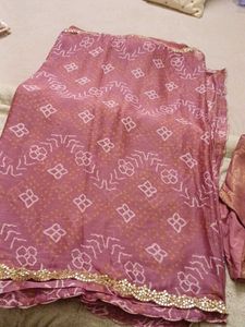 bandhni saree