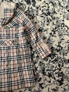 Burberry Plaid Quilted Coat