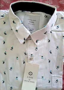 Jack & Jones Men's Printed Shirt