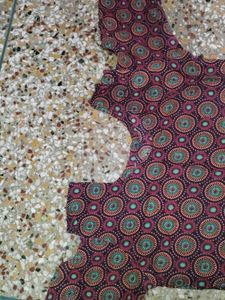 Elegant Maroon Printed Kurta