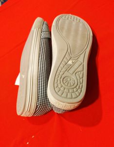 Cute Checked Pattern Casual Shoes For Women