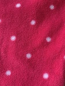 Cute Pink Polka Dot Sleepsuit