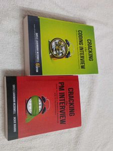 Cracking the Coding & PM Interview Books