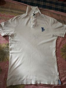 White Woodland Tshirt M Size