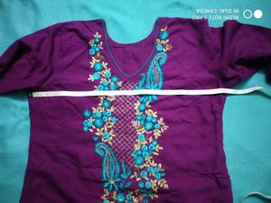 Embroidered Kurta