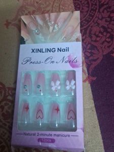 XINLING Press-On Nails - Pink