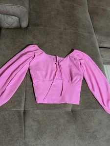 Pink Long Sleeve Top