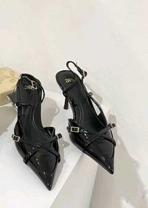 Zara Black Heels