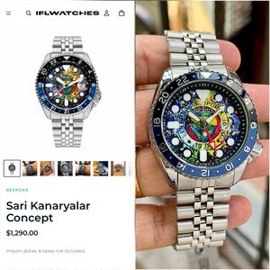 Seiko Sari Kanaryalar Concept Watch PREMIUM FOR ME