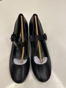 Stylish Black Mary Jane Heels