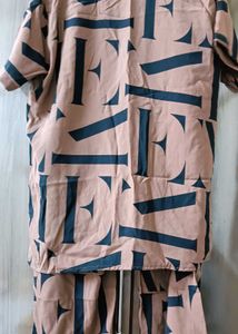 Printed Pajama Set