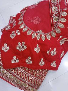 Red Bridal Lehenga Choli