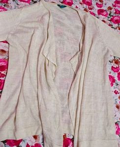 Lightweight Open Front Cardigan