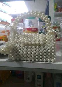 Pearl Beaded Handbag