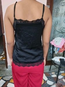 Elegant Black Lace Camisole