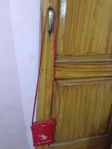 Red Mini phone kit type purse
