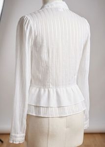 SEOUL ROMANCE // Vintage Victorian Ruffle Blouse