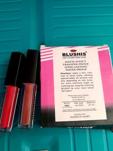 Pack Of 2 Matte Lipstick...Water Resistant