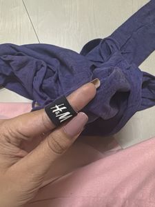 Cute Purple Eiffel Tower Graphic Top