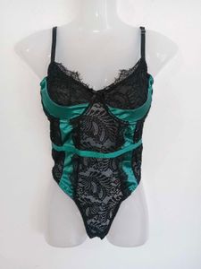 Lace & Satin Bodysuit